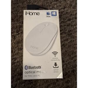 iHome Bluetooth Wireless Optical Mouse for Mac & PC (new Box Is Dirty)